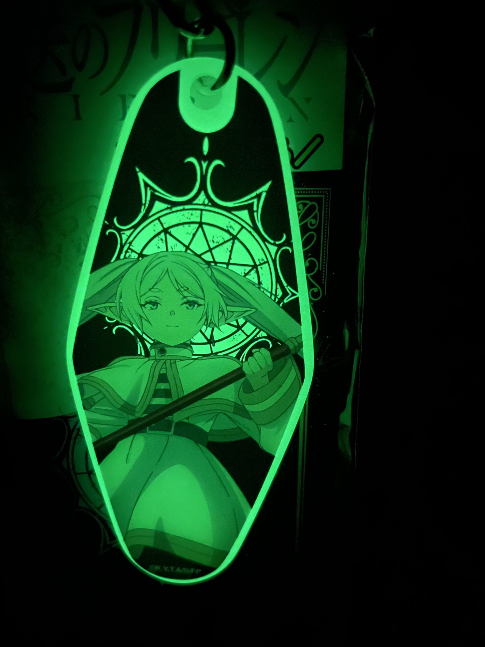 Frieren Glow-in-the-Dark Keychain