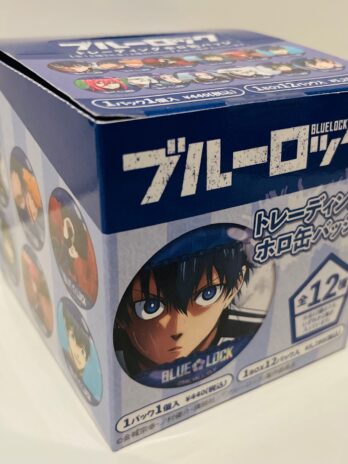 Blue Lock box of 12 Holo Can Badges